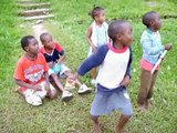Garifuna kids dancing punta in Livingston, Izabal