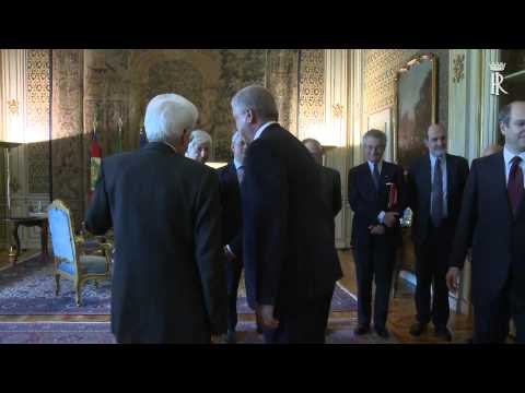 Roma - Incontro Presidente Mattarella con il Primo Ministro Algerino (27.05.15)