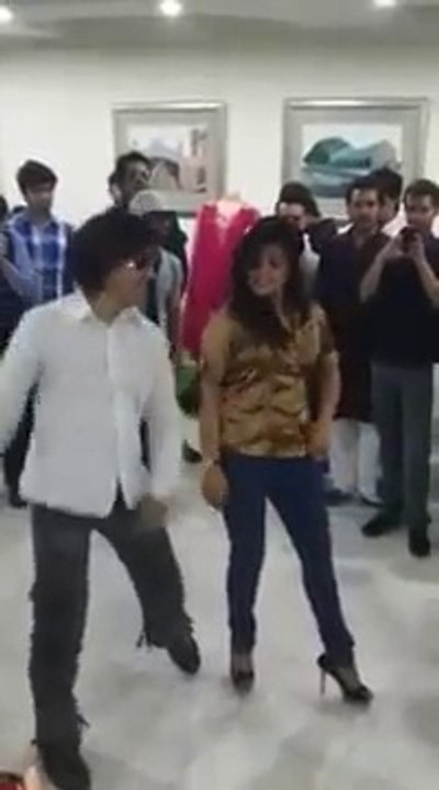 Islamabad Girl Dancing with Boy on Desi Song