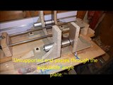 Stave drum - inside milling router jig