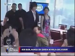 Kim Bum says Maja Salvador is Maganda on TV Patrol World October 5, 2009
