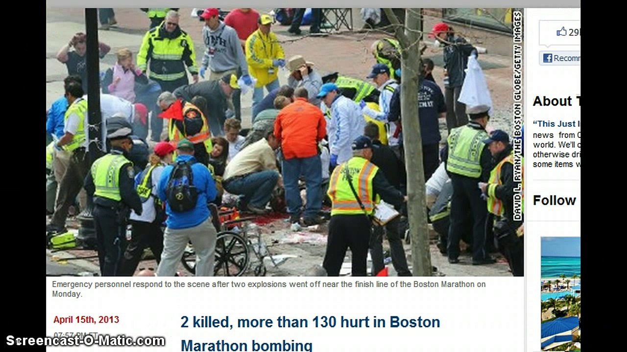 Boston Marathon Bombing : Evidence of False Flag, Sandy Hook Connection & 666 !