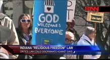 Indiana 'Religious Freedom' Law - Critics: Law Could Discriminate Against Gays
