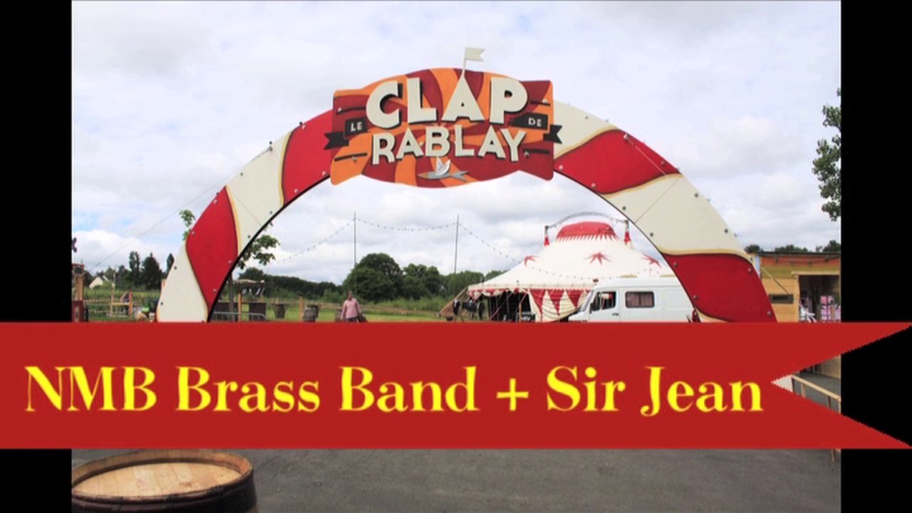 NMB Brass Band + sir Jean au CLAP
