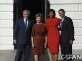 The Obamas Visit the White House