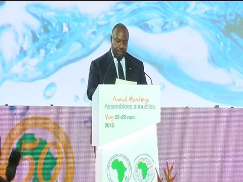 Discours du Président à l'ouverture des Assemblées Annuelles de la BAD