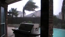 Hurricane IKE - 90 mph winds at sun rise