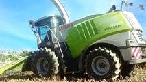 Maissilage im Vogtland mit Claas Jaguar und Orbis 900 Teil 4