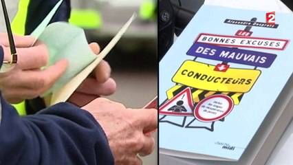 Un livre sur les perles des automobilistes pris en infraction