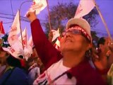 Celebraciones por el triunfo de Ollanta Humala