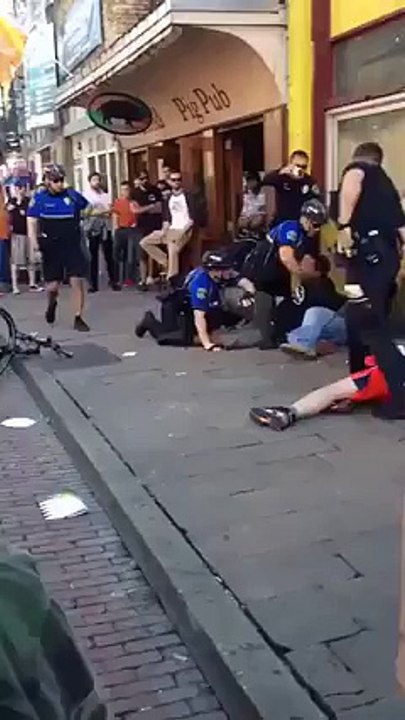 Police cant stop the real thug xD