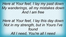 Casting Crowns - At Your Feet Lyrics