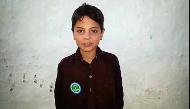 زیشان علی نے اسلامی پاکستان ۔خوشحال پاکستان کا نغمہ پورا یاد کیا ہے اپ بھی سنئیں