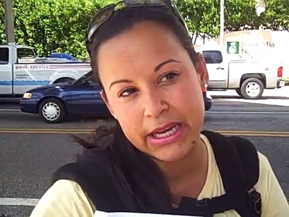 Miami Lawyer at Anti Circumcision Rally at South Miami Hospital