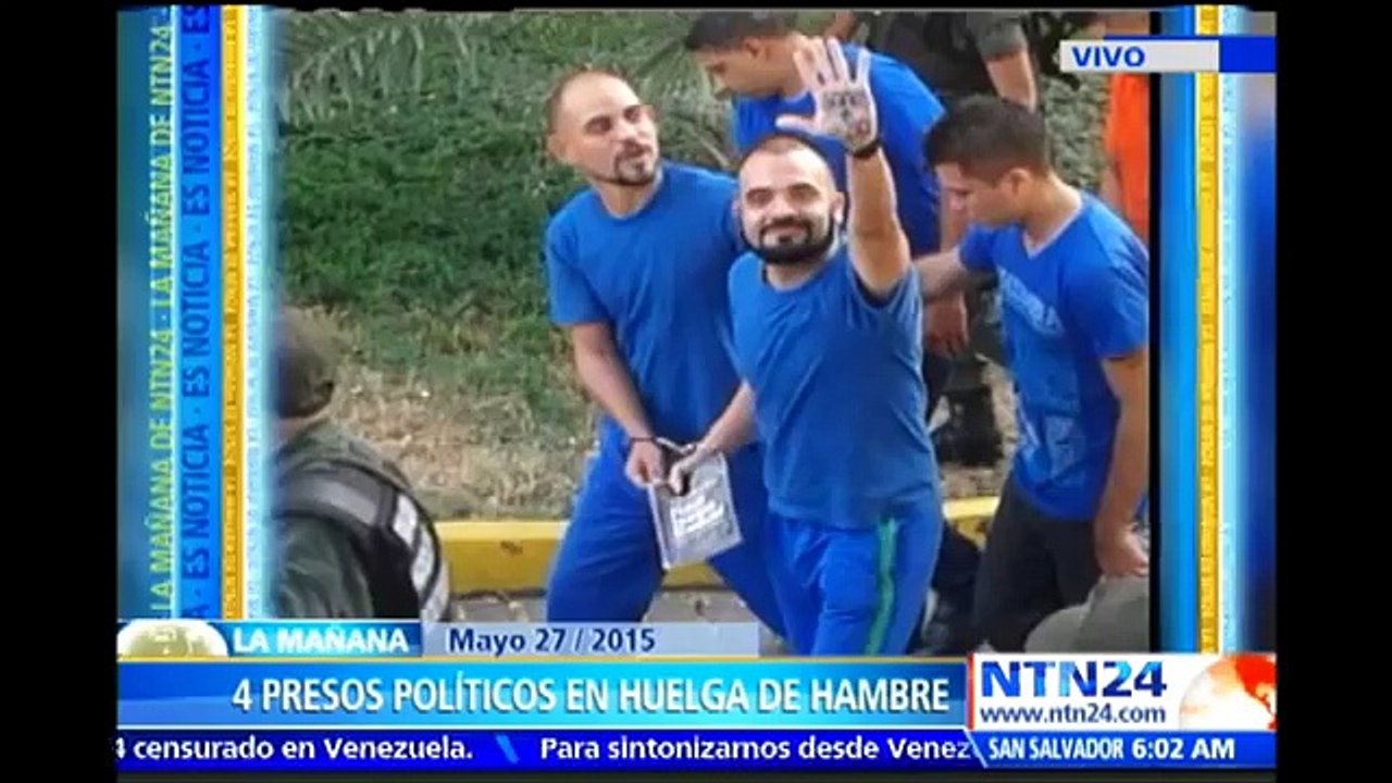 Otros dos presos políticos se declaran en huelga de hambre