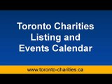 Toronto Charities, Fundraising Charity Events and Volunteering