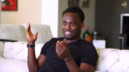 Michael Essien on his midfield role.