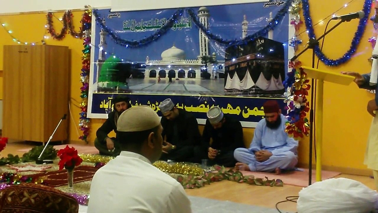 Naat "Shanshah Habiba madinay day" by Mohammad Hanif Mehfil-e-milad Italy(Hafiz M Farooq Chisti)