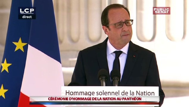 Panthéon : le discours de François Hollande