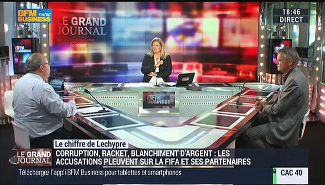 Emmanuel Lechypre : La FIFA a empoché 4 milliards d'euros lors de la dernière Coupe du monde au Brésil – 27/05