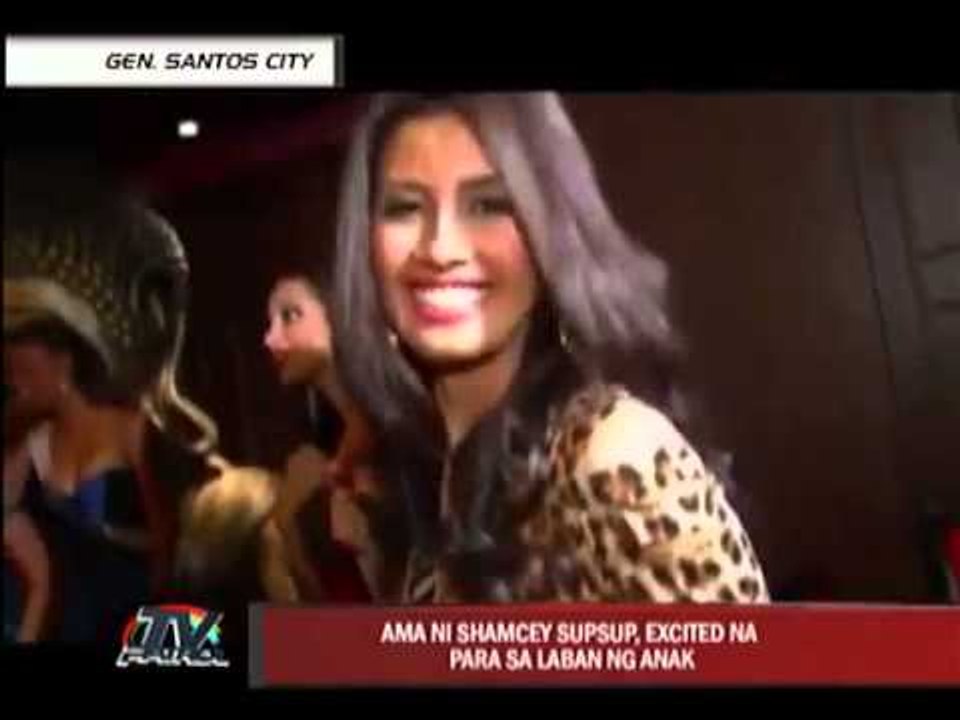 Shamcey's dad excited over Miss Universe pageant