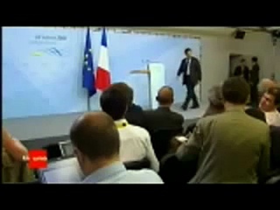 Sarkozy saoul au G8