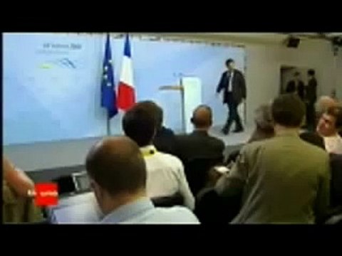 Sarkozy saoul au G8