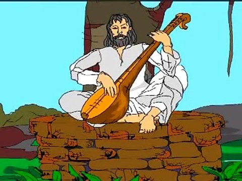 Tales of panchatantra-panchatantra stories-english stories-tale on The donkey playing the sitar