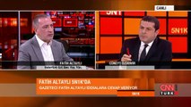 Cüneyt Özdemir'den Fatih Altaylı'ya istifa sorusu (5N1K)