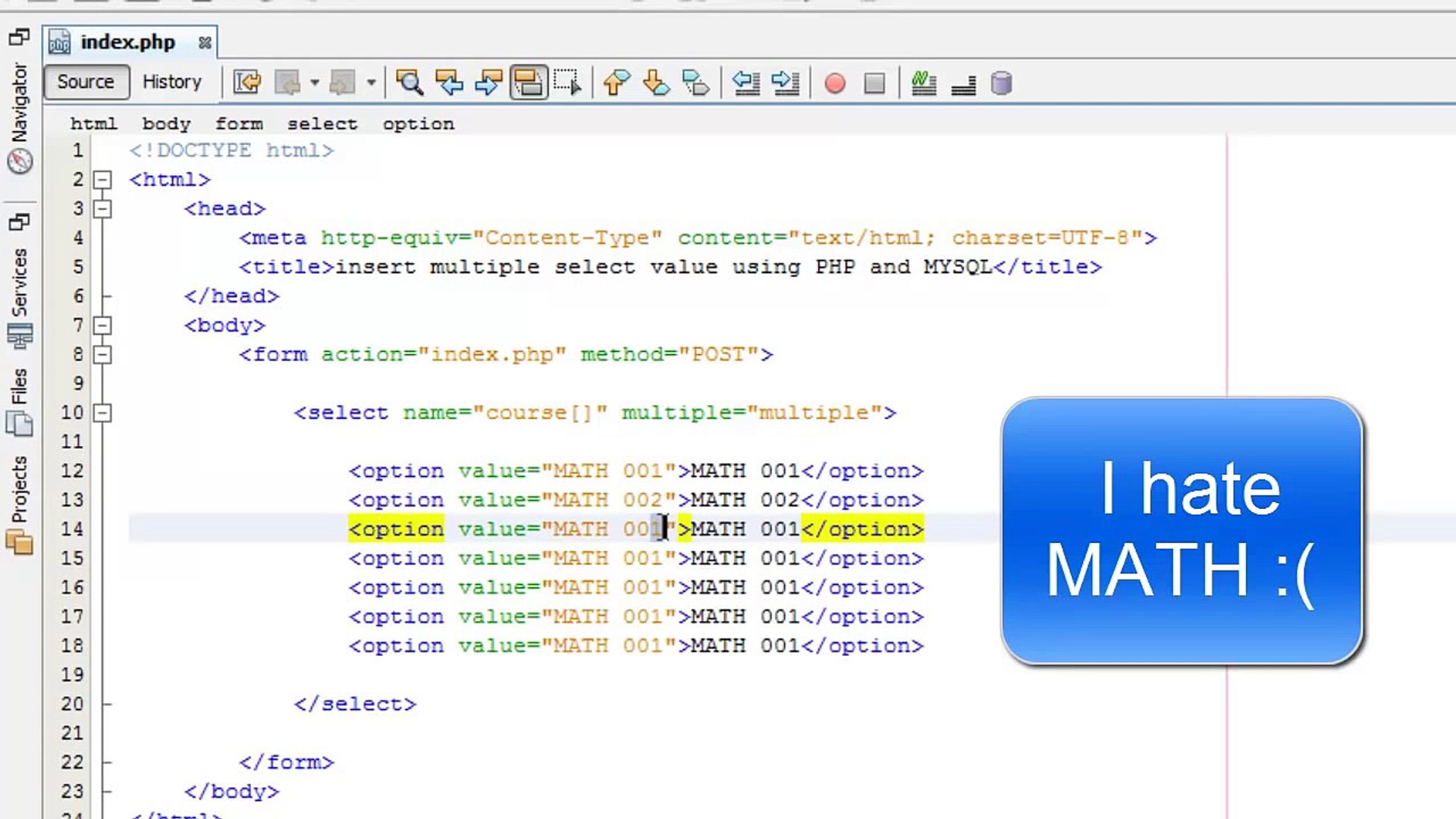 Insert data using mysqli in php