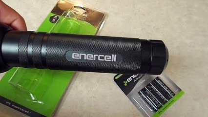 ENERCELL Tactical High Intensity LED Flashlight REVIEW