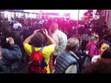 At Occupy Wall St. a Veteran in Times Sq tries to explain to riot police that they're not at war