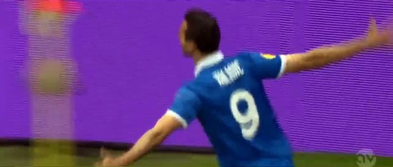 1-0 Nikola Kalinic Goal - Dnipro v. Sevilla 27.05.2015