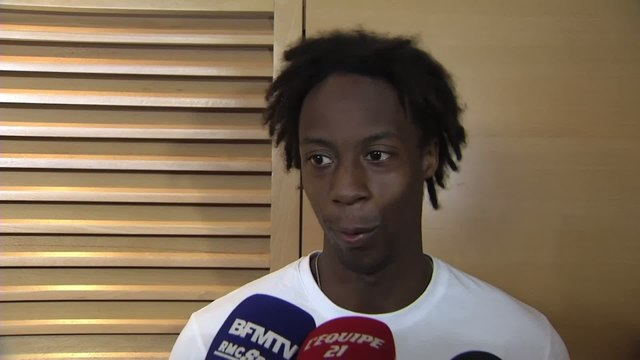 Tennis - RG (H) : Monfils «Content de m'en être sorti»