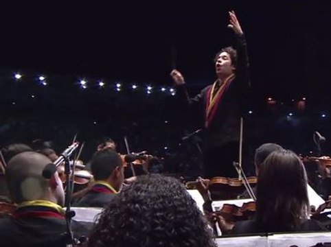Dudamel y la Orquesta Sinfónica Simón Bolívar estremecieron a Cumaná con Alma Llanera