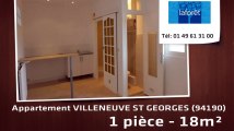 Vente - appartement - VILLENEUVE ST GEORGES (94190)  - 18m²