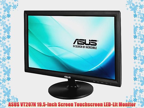 ASUS VT207N 19.5-Inch Screen Touchscreen LED-Lit Monitor