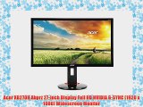 Acer XB270H Abprz 27-inch Display Full HD NVIDIA G-SYNC (1920 x 1080) Widescreen Monitor
