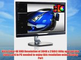 Philips 28-Inch 4K Ultra HD LED Monitor w/ 3840 x 2160 resolution (288P6LJEB)