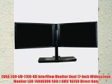 EVGA 200-LM-1700-KR InterView Monitor Dual 17-Inch Widescreen Monitor LCD 1400X900 500:1 8MS*REFER