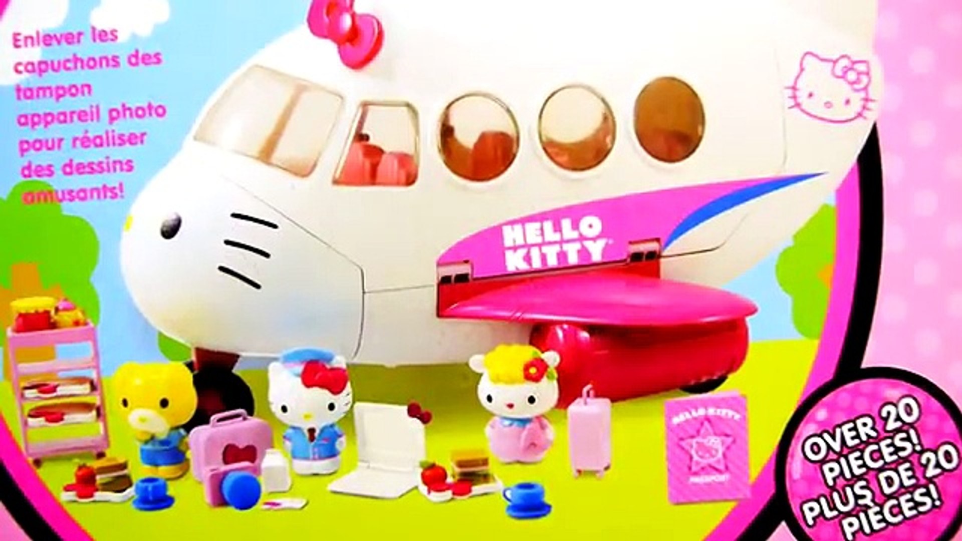 Cartoon Hello Kitty Airlines Playset Airplane Toys Review by Disney Cars Toy  Club – Видео Dailymotion