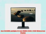 Acer B326HUL ymiidphz 32-inch WQHD (2560 x 1440) Widescreen Display