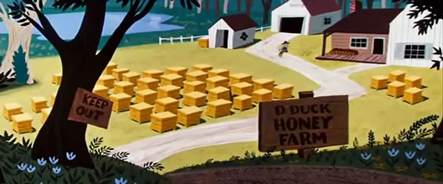 Disney Cartoons Donald Duck Beezy Bear