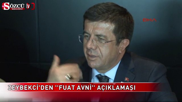 Zeybekci'den Fuat Avni açıklaması