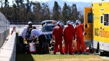 Wypadek Alonso podczas testów w Barcelonie