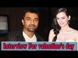 Special Interview Evelyn Sharma & Ajaz Khan On Valentine's Day