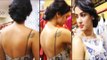 Sexy Sonal Chauhan Exposing Hot Creamy Back