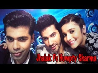 Alia Bhatt & Varun Dhawan On The Set Of Jhalak Dikhla Jaa Season - 7