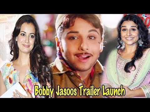Vidya Balan & Diya Mirza @ Trailer Launch Of Film Bobby Jasoos