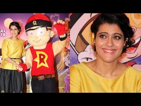 Beautiful Kajol @ Trailer Launch Of Film Mighty Raju Rio Calling